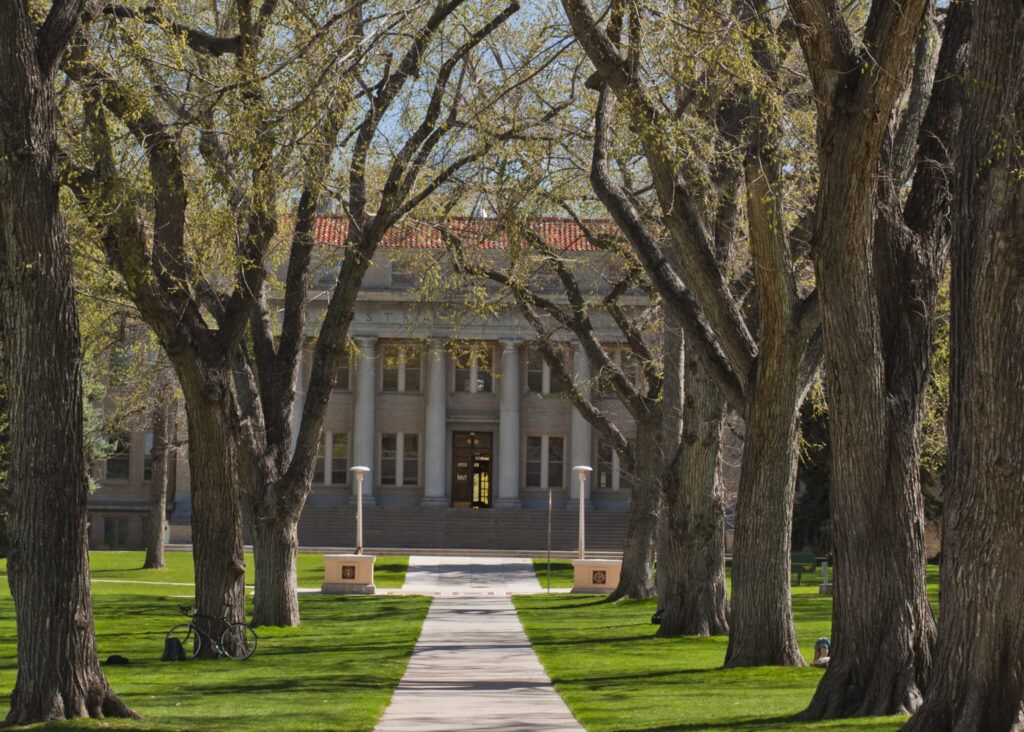 Spring Admin building CSU